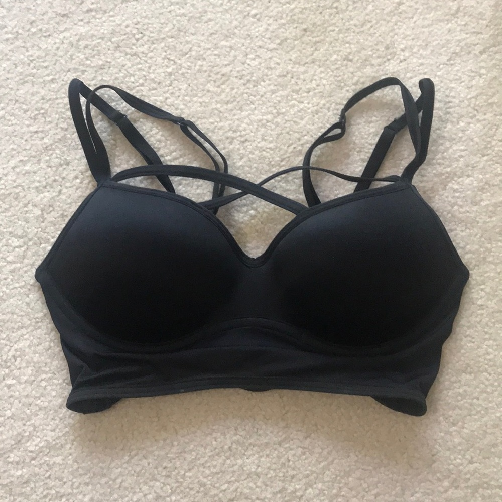 Criss cross bra